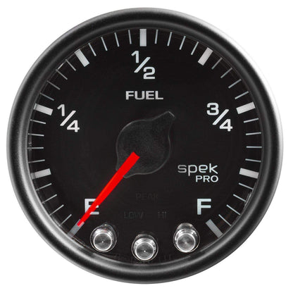 Autometer Spek-Pro 2 & 1/16" Programmable Fuel Level Gauge