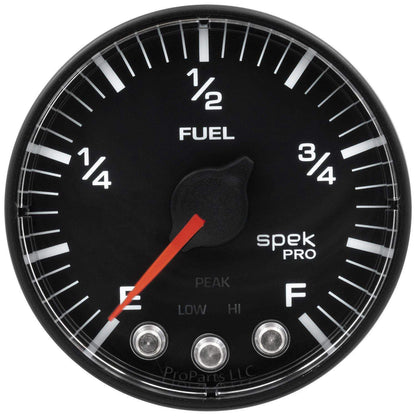 Autometer Spek-Pro 2 & 1/16" Programmable Fuel Level Gauge