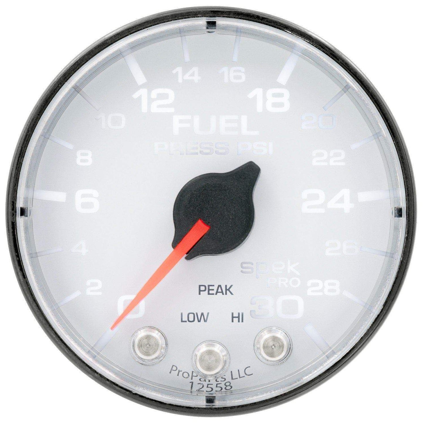 Autometer Spek-Pro 2 & 1/16" Fuel Press Gauge 30PSI