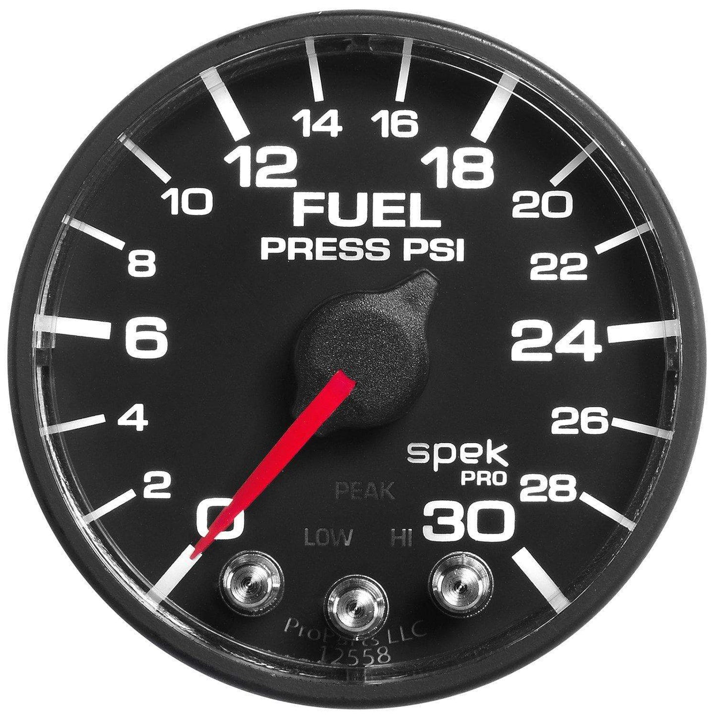 Autometer Spek-Pro 2 & 1/16" Fuel Press Gauge 30PSI