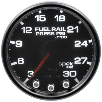 Autometer Spek-Pro 2 & 1/16" Rail Press Gauge 30KPSI