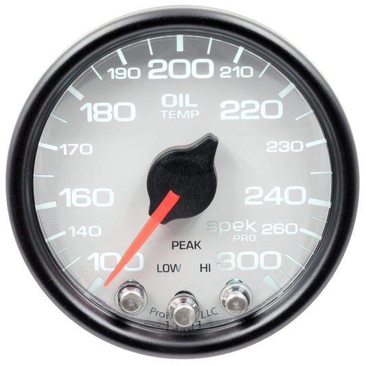Autometer Spek-Pro 2 & 1/16" Oil Temp Gauge 100-300F