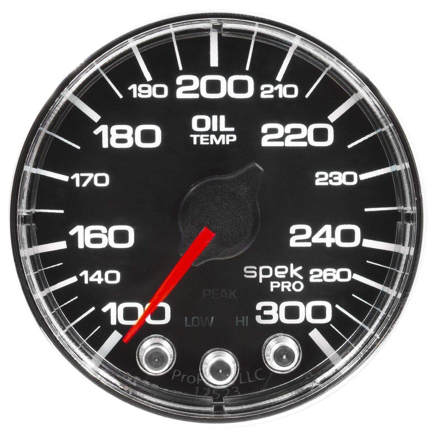 Autometer Spek-Pro 2 & 1/16" Oil Temp Gauge 100-300F