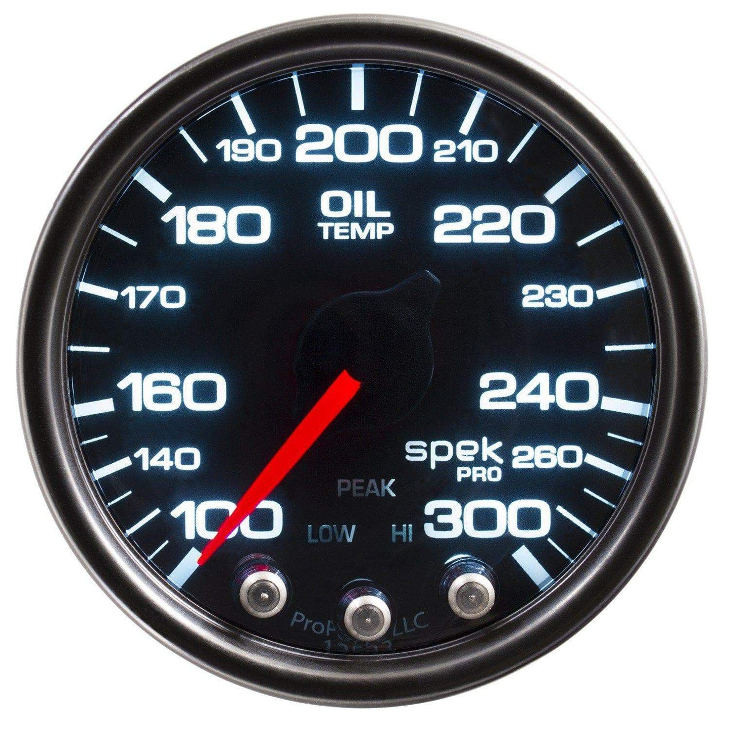 Autometer Spek-Pro 2 & 1/16" Oil Temp Gauge 100-300F