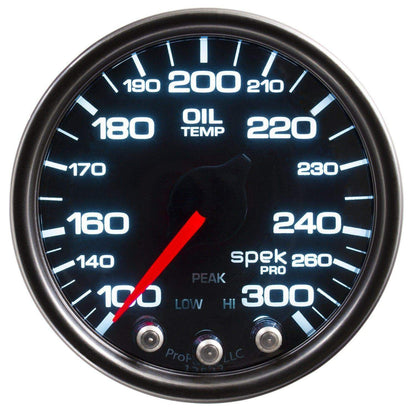 Autometer Spek-Pro 2 & 1/16" Oil Temp Gauge 100-300F