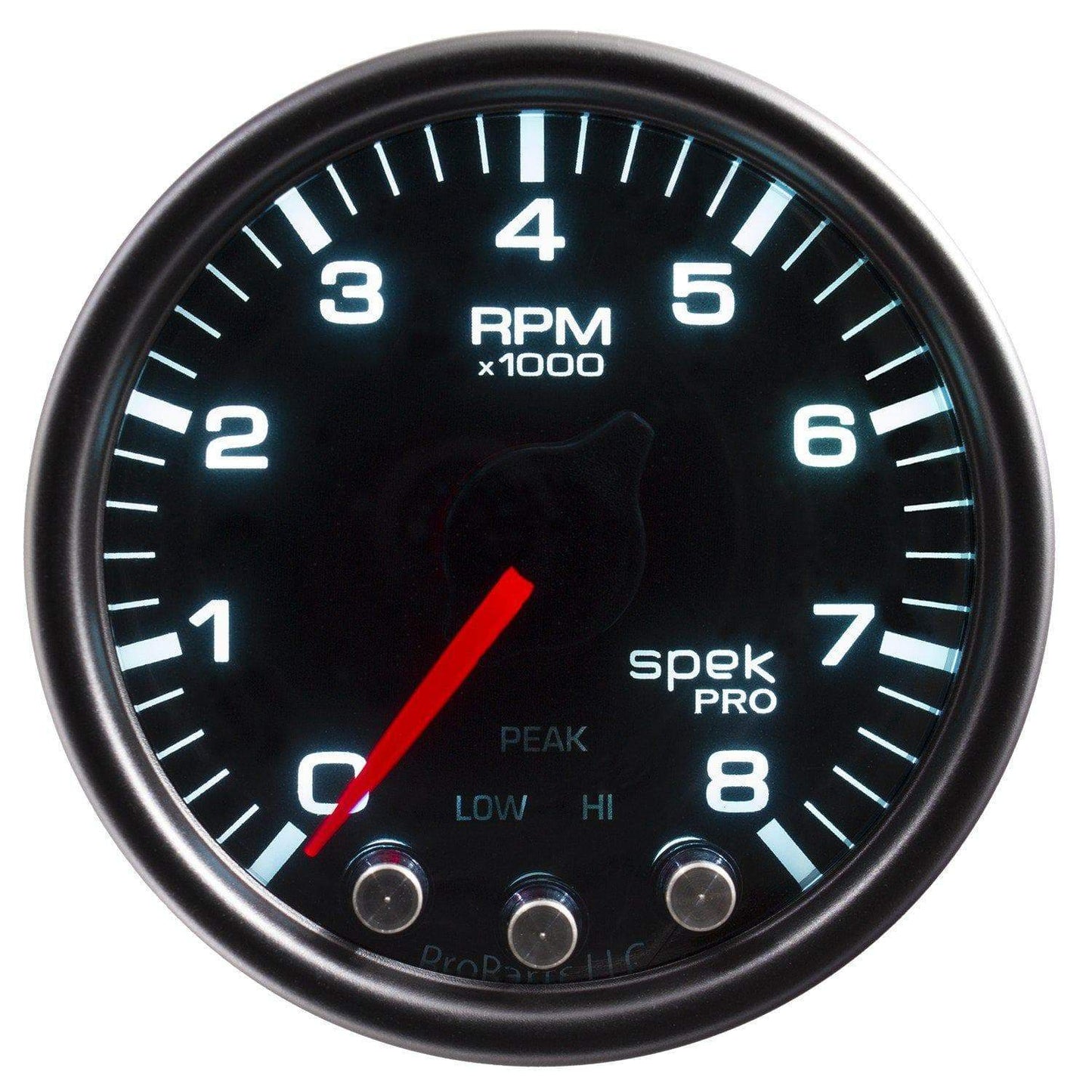 Autometer Spek-Pro 2 & 1/16" Tachometer w/ Shift Light 8K RPM