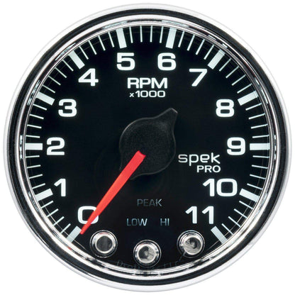 Autometer Spek-Pro 2 & 1/16" Tachometer w/ Shift Light 11K RPM