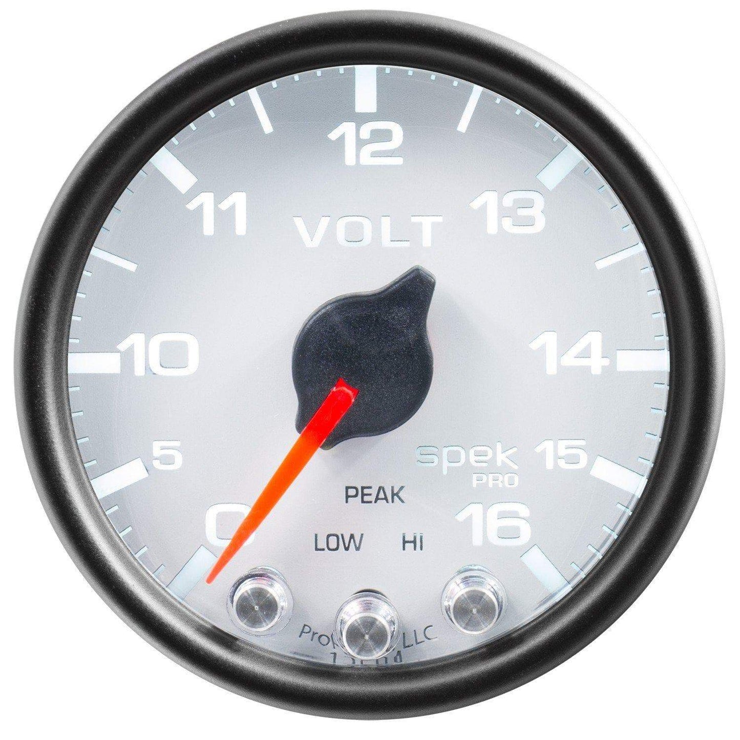 Autometer Spek-Pro 2 & 1/16" Voltmeter Gauge 16V