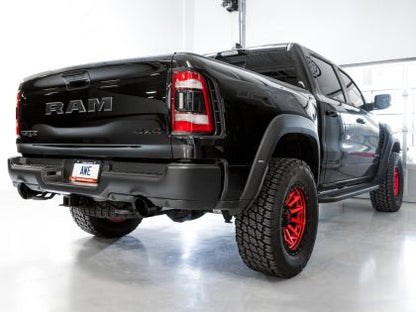 AWE 0FG Catback Exhaust w/ Diamond Black Tips 2021-2024 6.2L RAM TRX