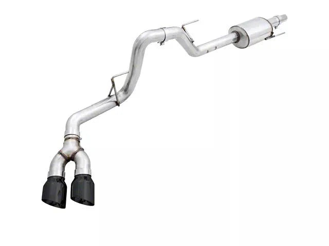 AWE 0FG Single Exit Catback Exhaust w/ Diamond Black Tips 2015-2020 Ford F-150