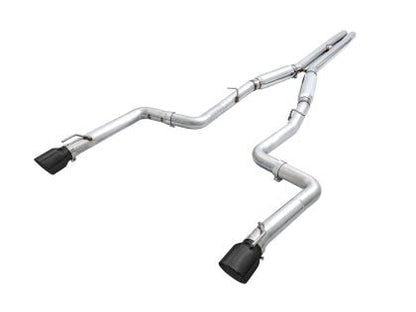 AWE Track Edition Catback Exhaust w/ Diamond Black Tips 2018-2023 Dodge Charger 6.4L / 6.2L