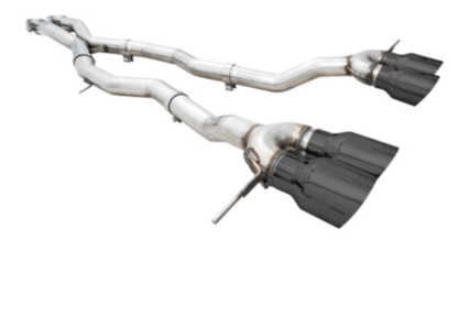 AWE Track Edition Catback Exhaust w/ Diamond Black Tips 2021-2025 BMW M3 / M4
