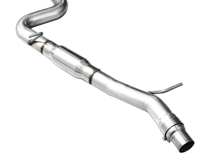 AWE Track Edition Catback Exhaust w/ Diamond Black Tips 2022-2024 Volkswagen Golf R