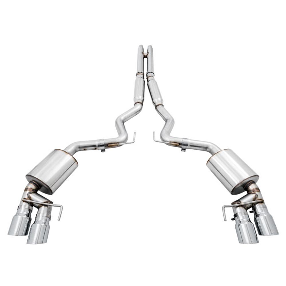 AWE Touring Cat-Back Exhaust | 2018-2023 Ford Mustang GT/Bullitt S550 5.0L (3015-42102)
