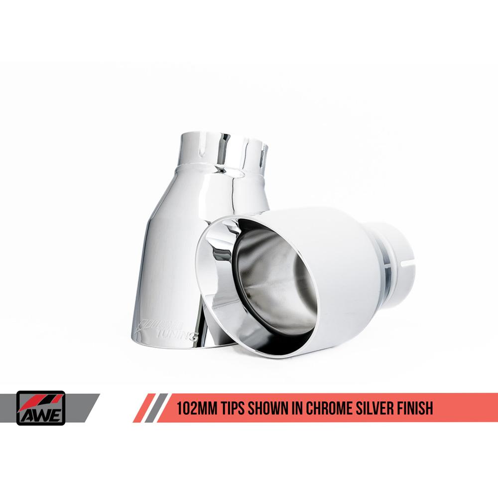 AWE Track Cat-Back Exhaust | 2015-2017 Volkswagen Alltrack MK7 / MK7.5 1.8L Turbo (3020-33048)