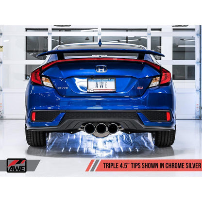 AWE Tuning Touring Edition Exhaust | 2017-2021 Honda Civic Si (3015-52012)