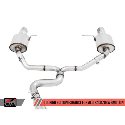 AWE Touring Cat-Back Exhaust | 2015-2017 Volkswagen Alltrack MK7 / MK7.5 1.8L Turbo (3015-33098)