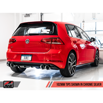 AWE Track Edition Cat-Back Exhaust | 2015-2017 VW Golf R MK7 (3015-43140)