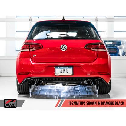 AWE Track Edition Cat-Back Exhaust | 2015-2017 VW Golf R MK7 (3015-43140)