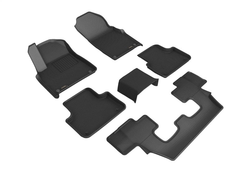 3D MAXpider L1AD04101509 KAGU Floor Mat for 17-26 Audi Q7/Q8/RS/SQ7/SQ8