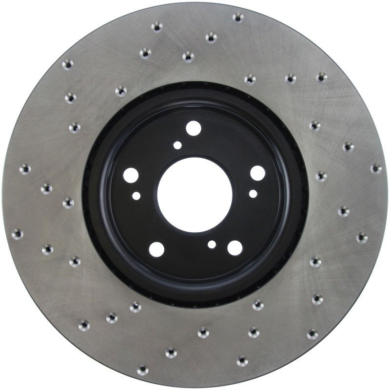 StopTech 128.40062L Sport Cross-Drilled Disc Brake Rotor for 04-08 TL