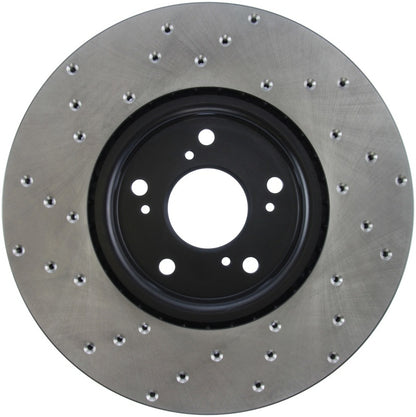 StopTech 128.40062L Sport Cross-Drilled Disc Brake Rotor for 04-08 TL