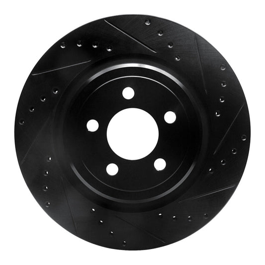 DFC D&S Black Brake Rotor (REAR RIGHT): Dodge Charger (06-23)