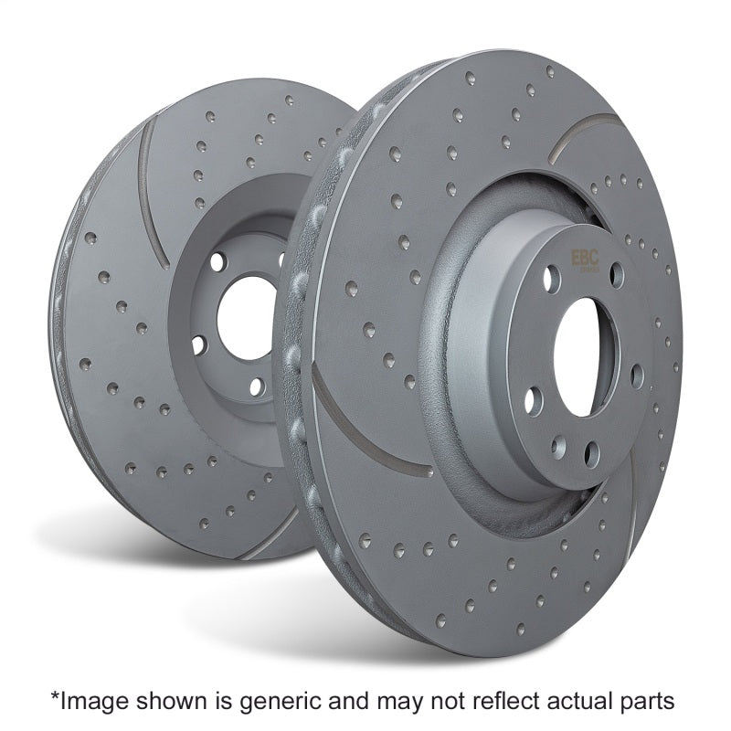 EBC Brakes GD2150 3GD Series Sport Slotted Rotors for 17-22 Audi Q7/S4/S5/SQ5