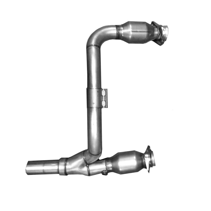 BBK 07-18 Jeep Wrangler 3.8 V6 Long Tube Headers & Y Pipe - 1-5/8 Ceramic (40500)