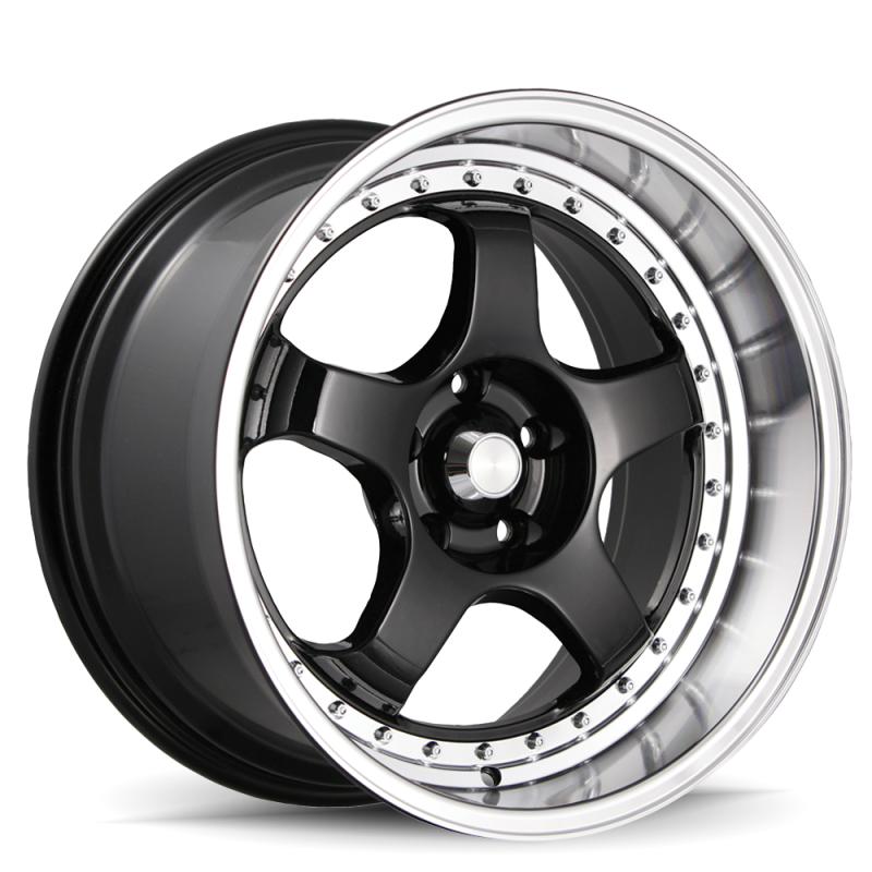(set of 4) Konig SSM Gloss Black | 18x9" +50mm | 5x114.3mm Wheel