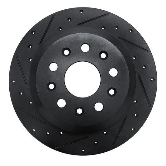 DFC D&S Brake Rotor (REAR LEFT): Jeep Wrangler (18-25) - Black