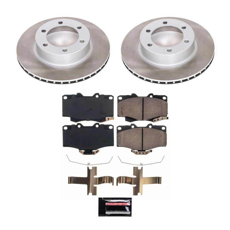 PowerStop Rotor Kit | 2004 Toyota Tacoma (SC1236)