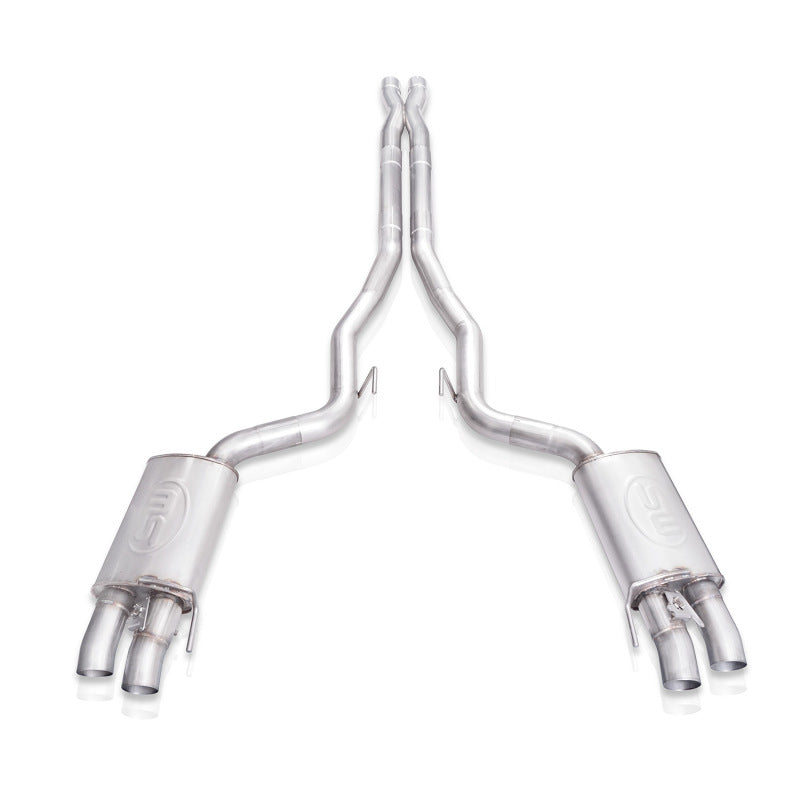 Stainless Works 2015+ Ford Shelby GT350 Legend Performance Connect X-Pipe Catback Exhaust w/Valves | Shelby GT350 (15+) (GT350CBXPCL)