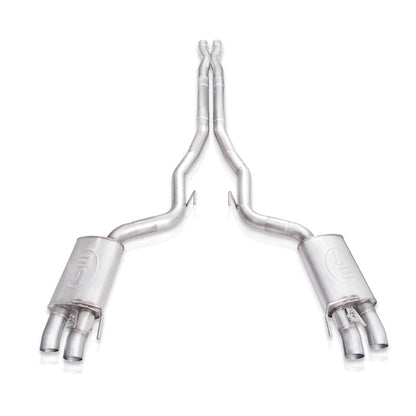 Stainless Works 2015+ Ford Shelby GT350 Legend Performance Connect X-Pipe Catback Exhaust w/Valves | Shelby GT350 (15+) (GT350CBXPCL)