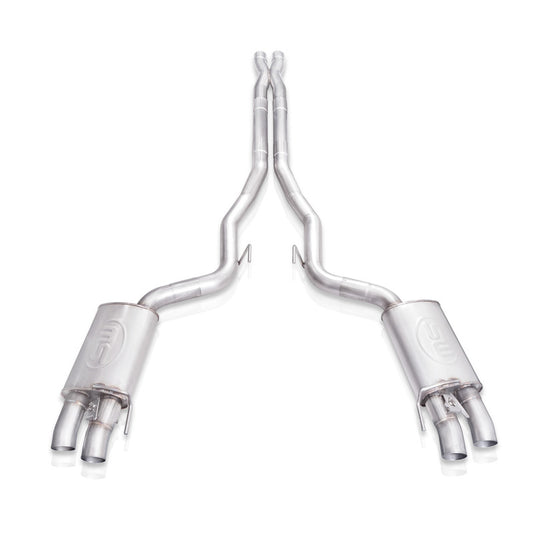 Stainless Works Redline Performance Connect X-Pipe Catback Exhaust w/ Valves | Ford Shelby GT350 (15+)