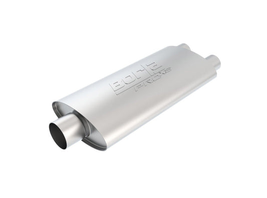 Borla ProXS 3in Inlet Dual 2.25in Outlet Oval Muffler (40670)