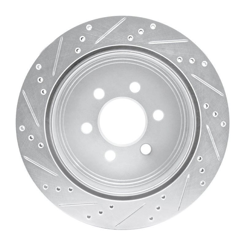 DFC D&S Rear Right Brake Rotor (REAR): Dodge Durango (03) - Silver