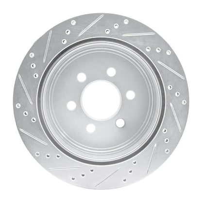 DFC D&S Rear Right Brake Rotor (REAR): Dodge Durango (03) - Silver