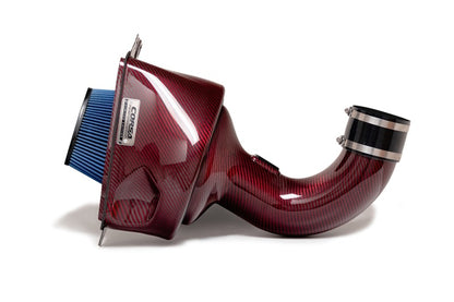 CORSA Red / Carbon Fiber Air Intake | 2014-2019 Corvette C7, Z51, GrandSport (44001-R)