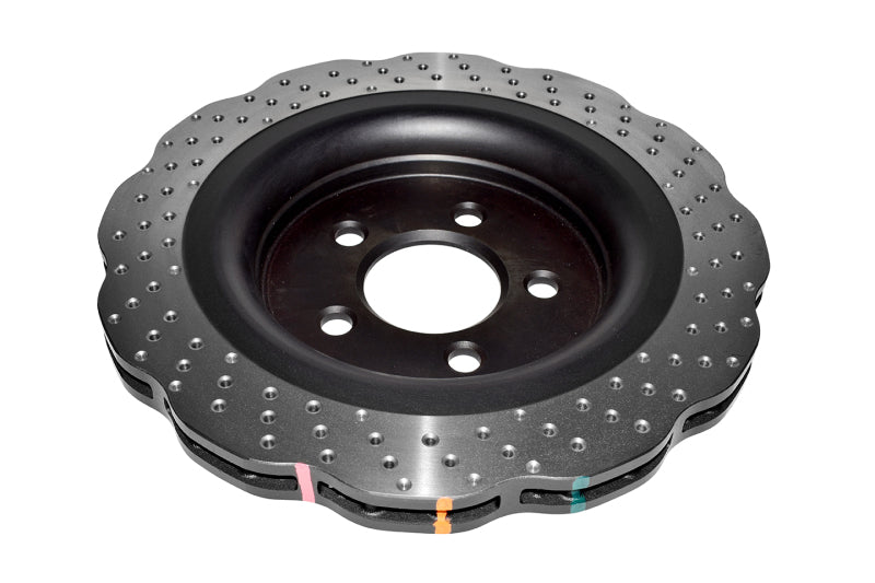 DBA 4000 Series Wavy Drilled Rotor | Ford Mustang (15-20) w/ GT Pkg (DBA42165WXD)