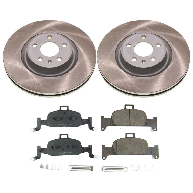 PowerStop 2021 Audi Q5 Sportback Front Semi-Coated Rotor Kit (SC9202)