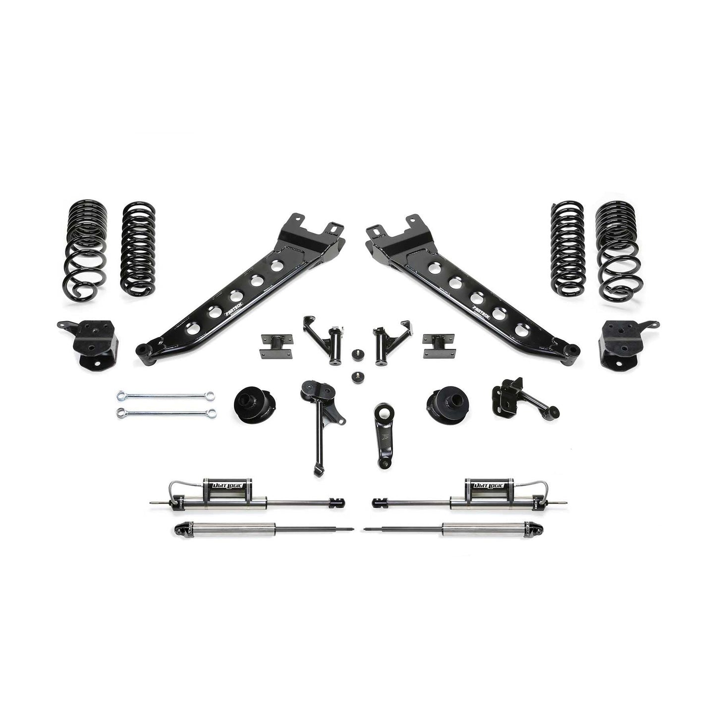 Fabtech 7in Radius Arm Kit w/ 2.25in DLSS | Ram 2500 4WD (14-18) (K3156DL)