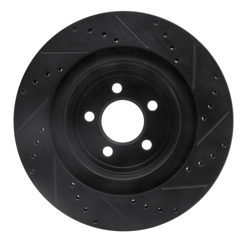 DFC D&S Black Brake Rotor (REAR LEFT): Dodge Charger (06-23)
