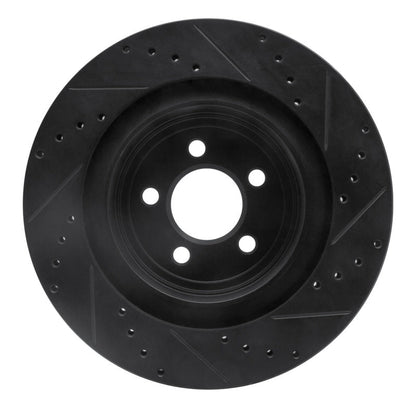 DFC D&S Black Brake Rotor (REAR LEFT): Dodge Charger (06-23)