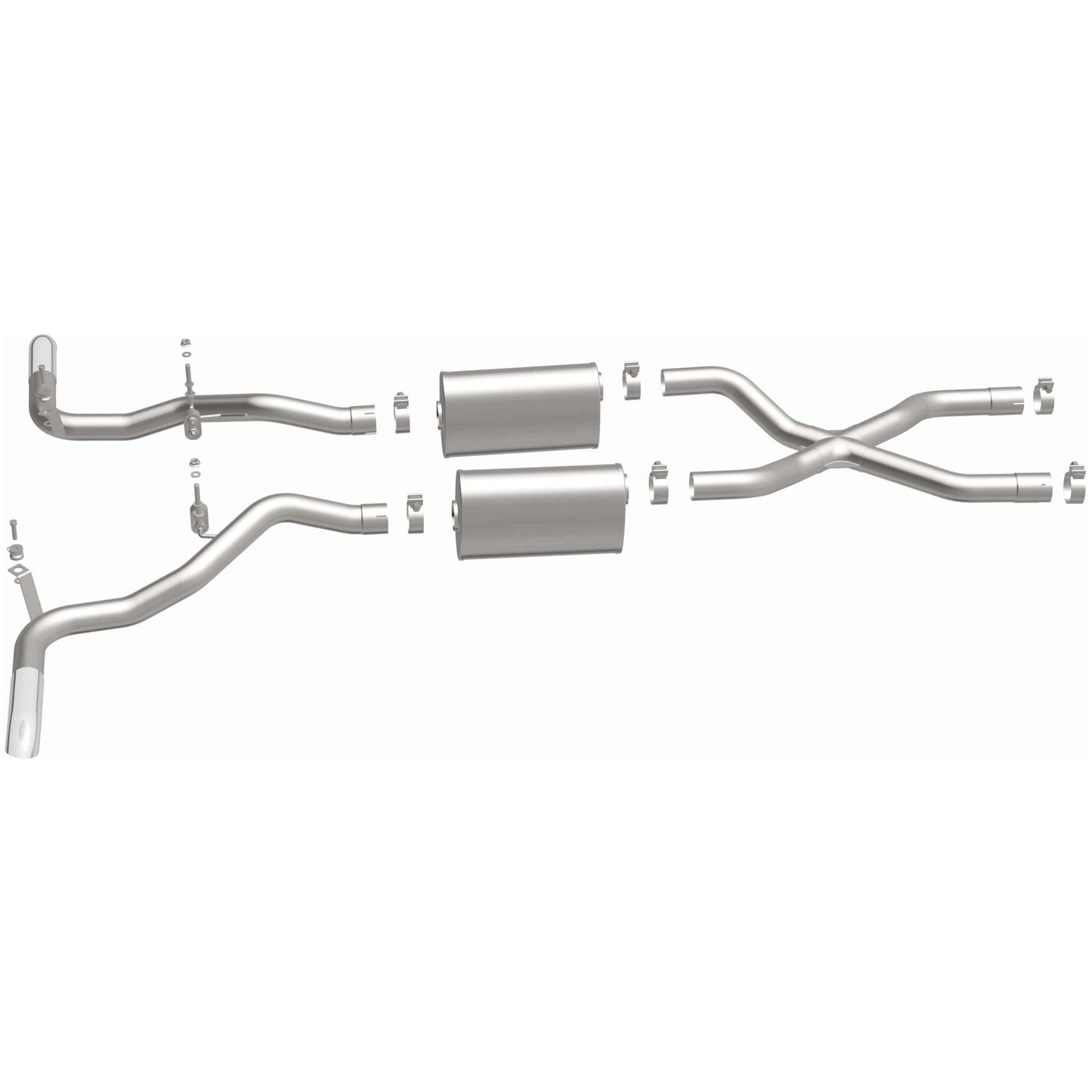 MagnaFlow 1966-1977 Ford Bronco Street Series Crossmember-Back Performance Exhaust System