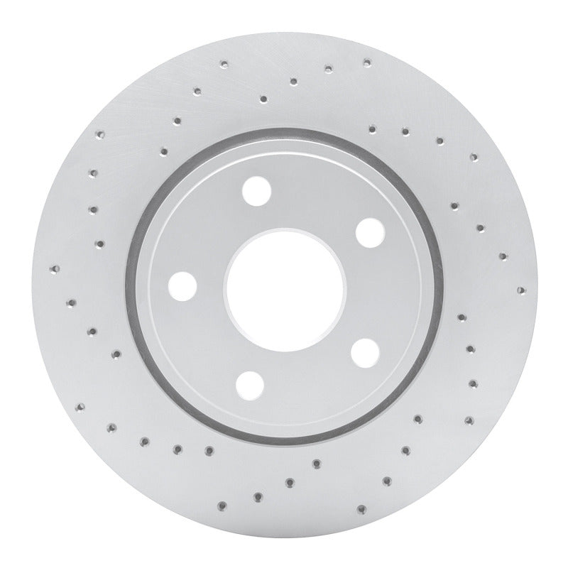 DFC Drilled Geoperformance Rotor (FRONT LEFT): Dodge Durango (11-22)