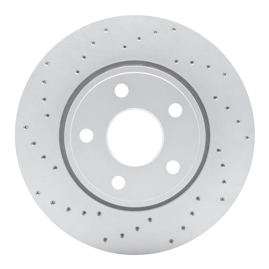 DFC Drilled Geoperformance Rotor (FRONT LEFT): Dodge Durango (11-22)