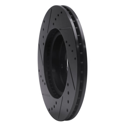 R1 ILX 03-17 Drilled & Slotted Black Rotor | Honda Accord/ILX (03-20) (ECB-59034R)