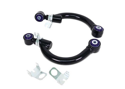 Superpro 06-25 Volkswagen Golf GTI Upper Rear HD Adjustable Toe Arm Set