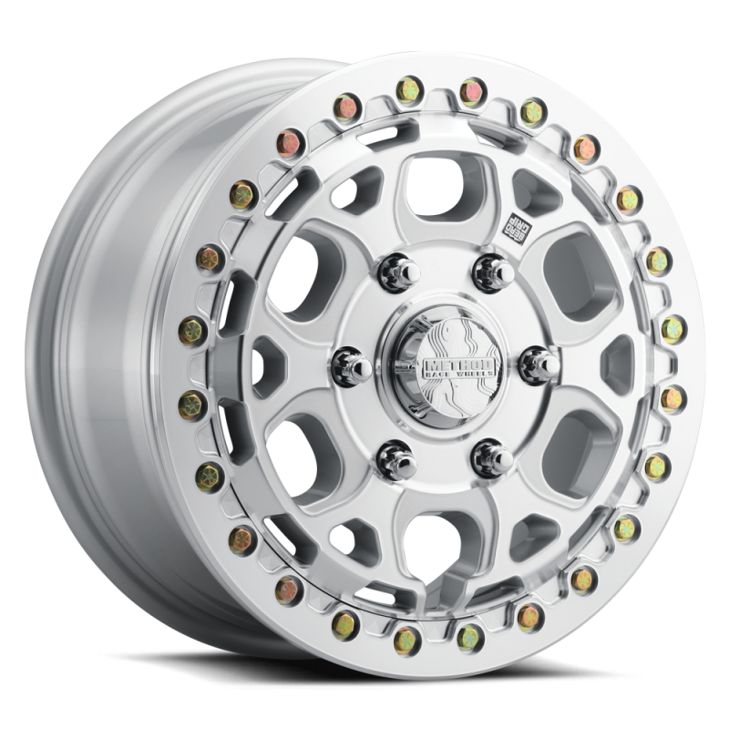 (set of 4) Method Wheels MR416 Machined Clear Coat | 15x7" +74mm | 6x5.5mm Wheel